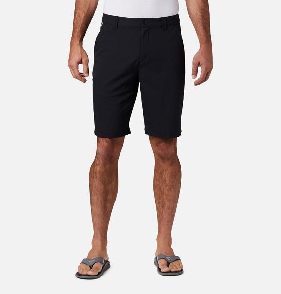 Columbia PFG Tamiami Shorts Black For Men's NZ43187 New Zealand